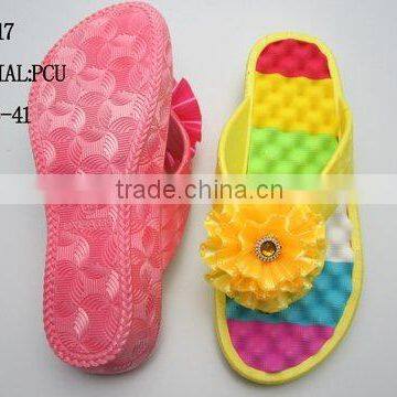 beautiful pvc women flip flop