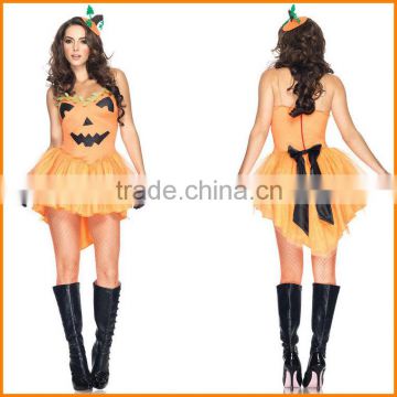 The new Halloween Pumpkin outfit fun uniform temptation suit Cosplay play clothing