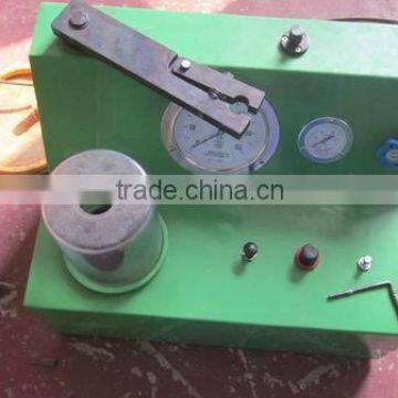 HY-PQ400 double spring nozzle tester ,The air valve is opened by pulling