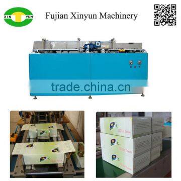 Gold supplier manual facial tissue box wrapping machinery