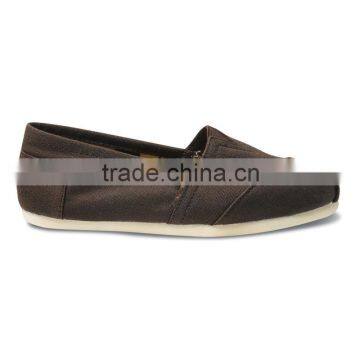 Wholesale original brand woman canvas shoes flat shoes EVA outsole