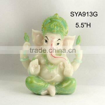 Hot sale marble look resin ganesha modern art ganesha statue