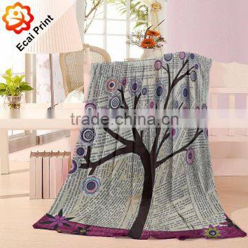 2016 Special Comfortable Digital Printing Heat Transfer Fleece Blanket photo-3