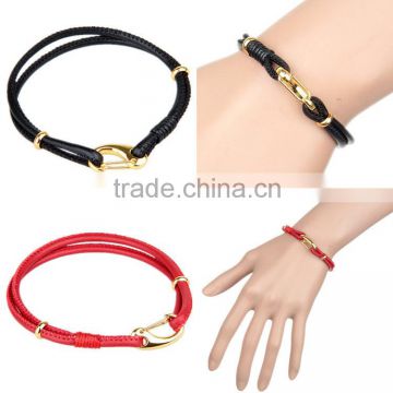 sheepskin genuine leather bracelet maker