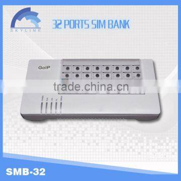 Hot sales !! 32 sim bank /sim box gsm voip gateway for server gsm gateway