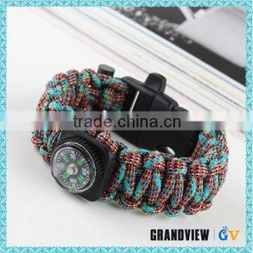 China Manufacture Professional Outdoor Camping Survival Bracelet photo-3