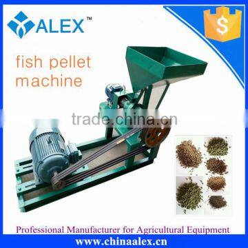 Widely used for fish food extrusion floating fish feed pellet machine with lower price