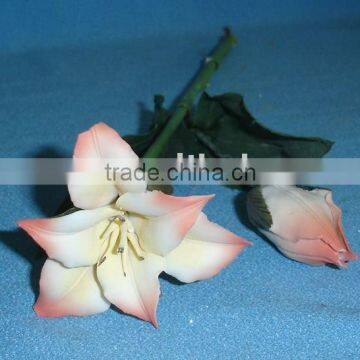 ceramic flower,porcelain flower decoration