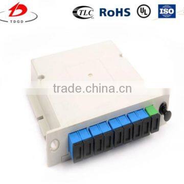 1x8 Cassette Box fiber optic splitter