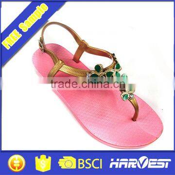 wholesale color beaded ladies summer new style sandal,sandal manufacturers