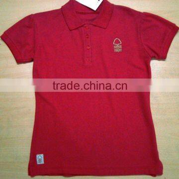 Fashion Polo Girls Cotton T-Shirt