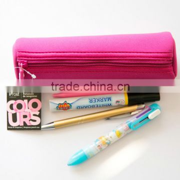 waterproof Neoprene custom pencil case pencil holder pencil bag