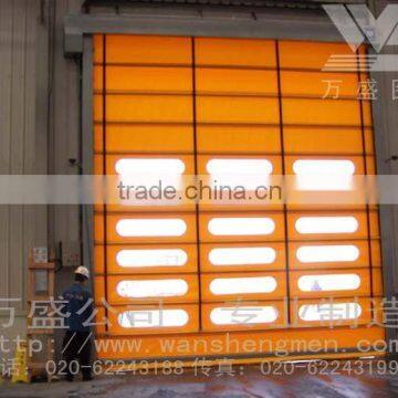 Automatic Industry Folding Pvc Doors