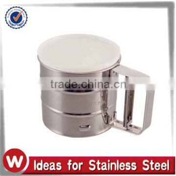 250g Spring Handle Flour Sifter With Lid