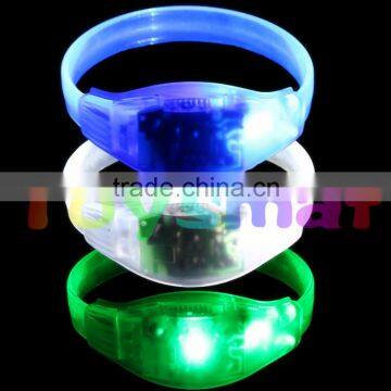 sound activated bracelet motion activated led bracelet