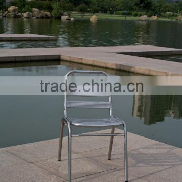 Outdoor stainless steel anti-rust balcony living room side chair YC004S