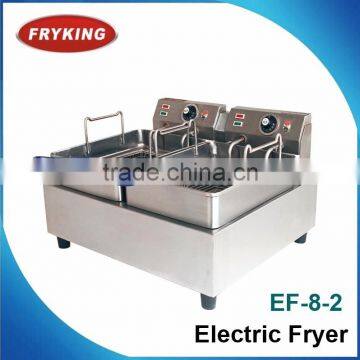 dual tank electric deep fryer to fry different food