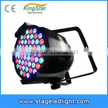 2015 China Factory Direct Cheap Price Christmas Party 54X 1W RGBW Power LED stage Par Can Light for Sale Bar Club Show Disco DJ