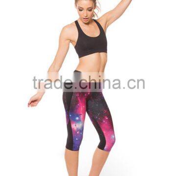 NEW!!! Womens High Waist Slim Tight Fitness YOGA Sport Pants 3D Printed Stretch Cropped Leggings Trousers photo-2
