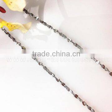 Cheap buy direct from China 925 sterling silver chains oval link SN024