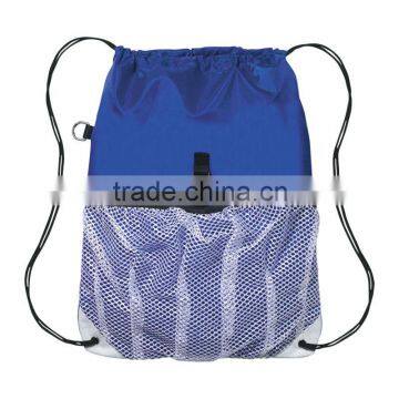 Sports Pack With Outside Mesh Pocket-Royal Blue