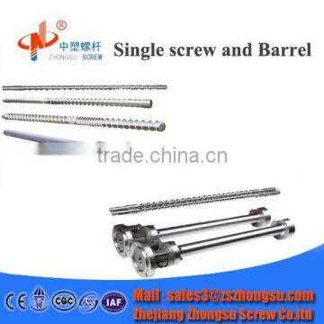 PE Film/sheet/pipe Screw Barrel Screw Cylinder Bimetallic Screw Barrel Single Screw photo-2