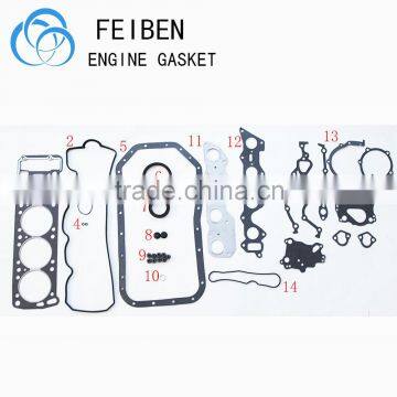 4G54 Auto Engine Parts Overhaul Gasket Set With Cylinder Head Gasket With Rubber Gasket MD997063 50122300