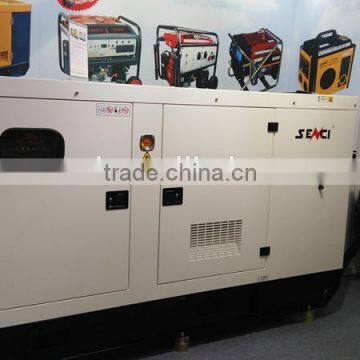 SENCI 100kw / 125kva 50HZ 3 phase quiet diesel generator set