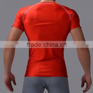 Youth Men Render Tight Seamless Sportswear t Shirts Price Manufacturers China photo-4