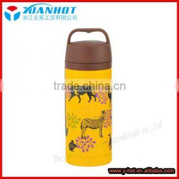 500ml outdoor stainless steel vacuum flask with handle