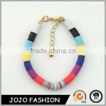 Hot sell cheap price rainbow color bracelets bangles for girls