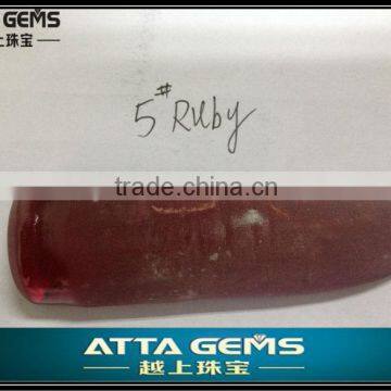 clean material ruby color corundum ruby