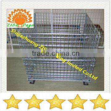 metal steel pallet storage cage hot slae