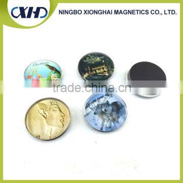 High quality square glass fridge magnet