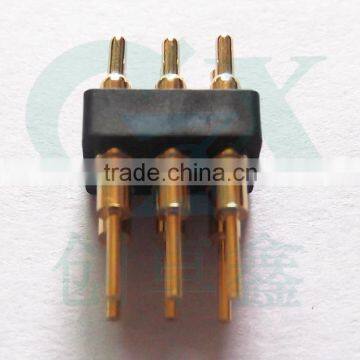 Male Gender Two Row 6pin Connector Pogo Pin Connector for PCB Application photo-4