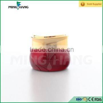 Hot sale 50ml empty cosmetic glass jar face cream glass jar with lids