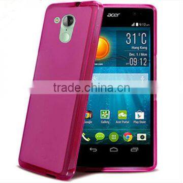 hot pink tpu case for Acer Liquid z500 case with high quality factory price