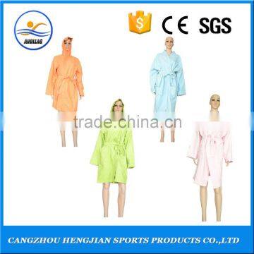 Wholesale best comfortable luxury fancy long shower robe,light weight thin bath robes,high quality microfiber bathrobes for mens