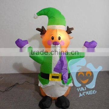 Latest Style Lighted Chrismas Inflatable Deer