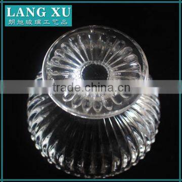 Crystal Footed Clear Cup Glass Ice Cream Bowls photo-2