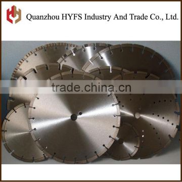 Diamond coated saw blade for granite cutting