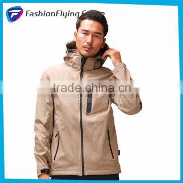 2XM12C1 Wholesale Waterproof 100% Ployester Softshell Jacket Men photo-2