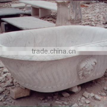 faux stone bathtub