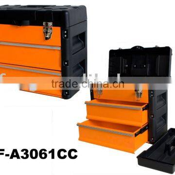 Steel tool box with drawer