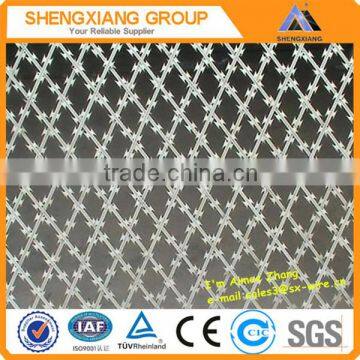 China factory concertina razor wire, razor wire fencing, razor barbed wire