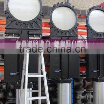 ANSI Large Pneumatic Knife Gate Valve