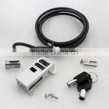 Desktop lock CPU lock PC Computer monitor LCD mouse keyboard security cable Lock Kit