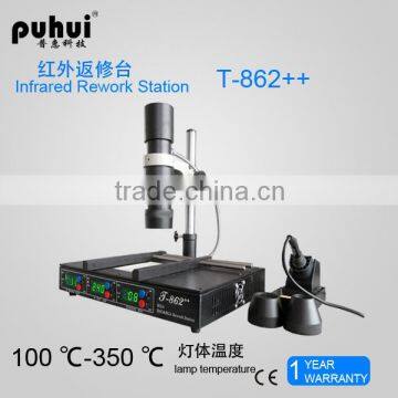 Puhui infrared rework station, infrared BGA rework station T-862++