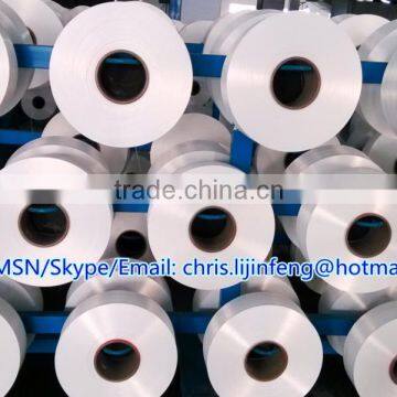 Polyester FDY 150D 36F SD RW for blanket base use