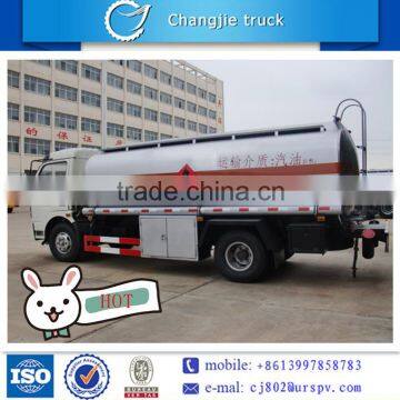 2 axles mini oil truck for sale capacity fuel tank truck rhs or lhs oil storage tank